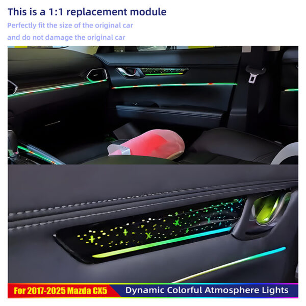 256 Color Ambient light kit for Mazda CX-5 - Image 3